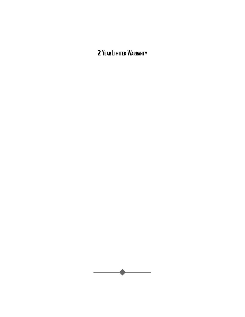 Year limited warranty | Sunbeam 4742 User Manual | Page 15 / 64