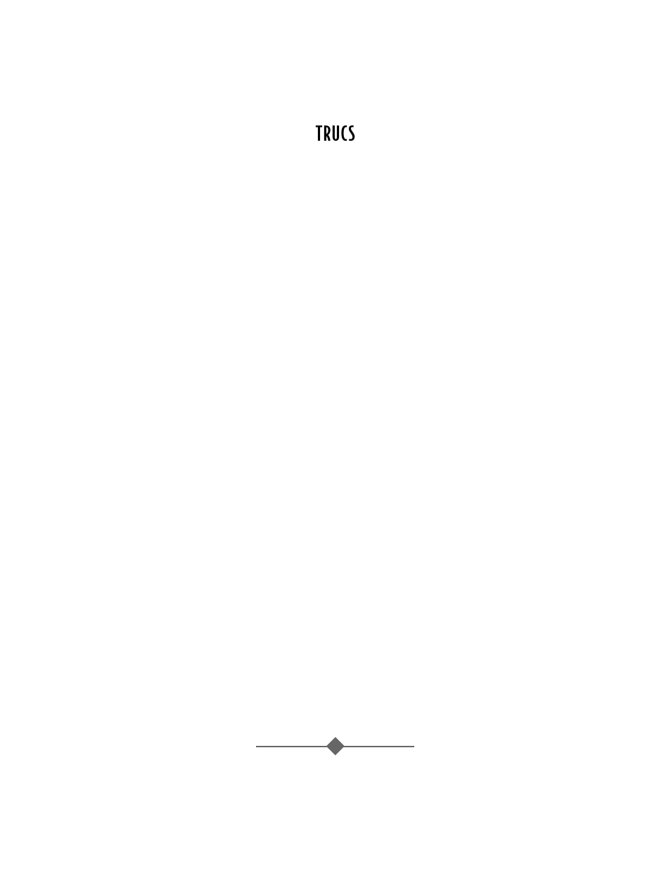 Trucs | Sunbeam 4742 User Manual | Page 21 / 64
