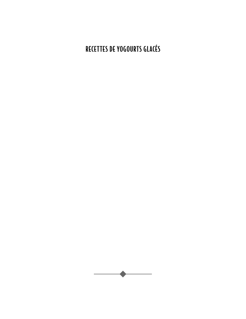 Recettes de yogourts glacés | Sunbeam 4742 User Manual | Page 28 / 64