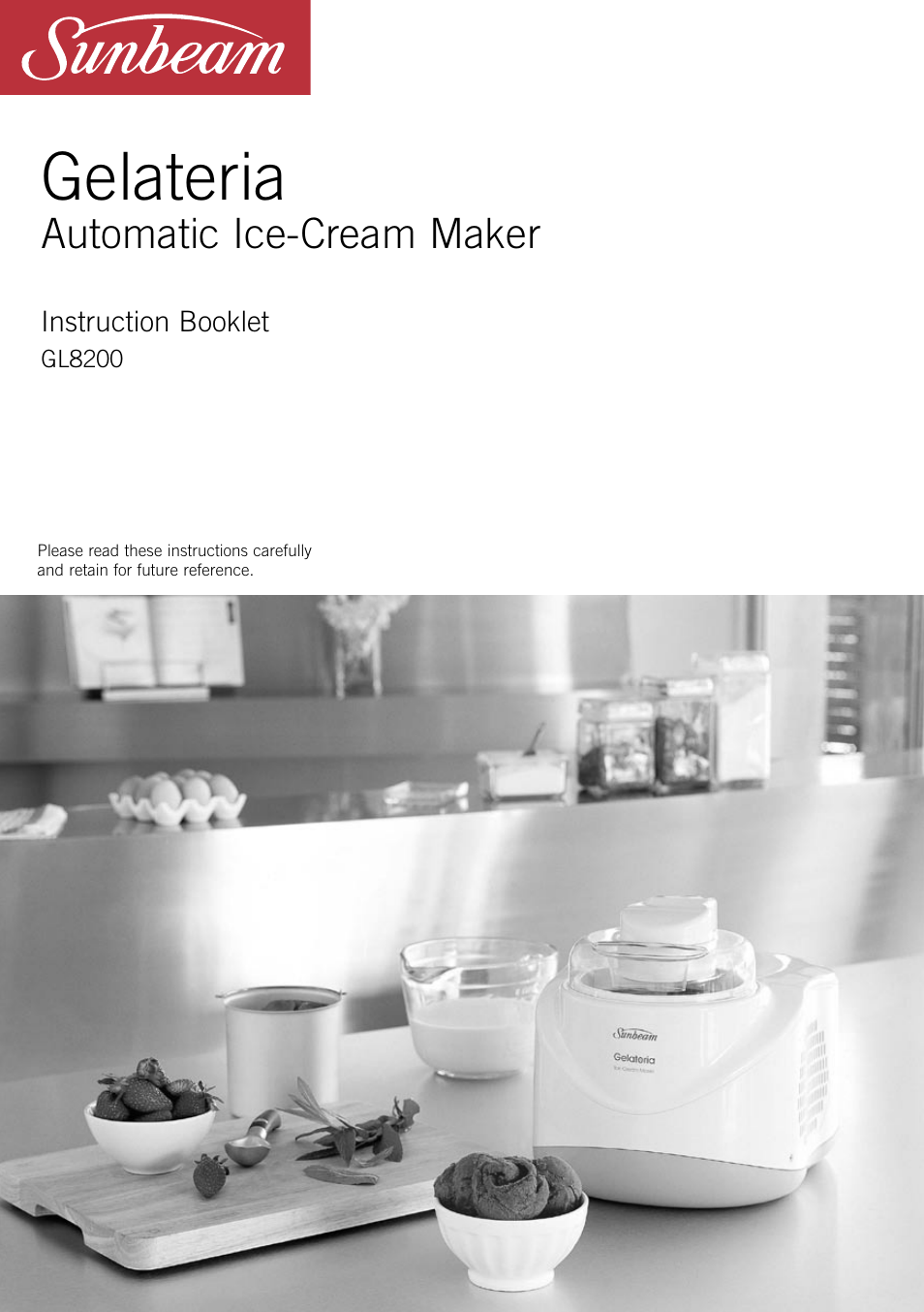 Sunbeam GL8200 User Manual | 26 pages