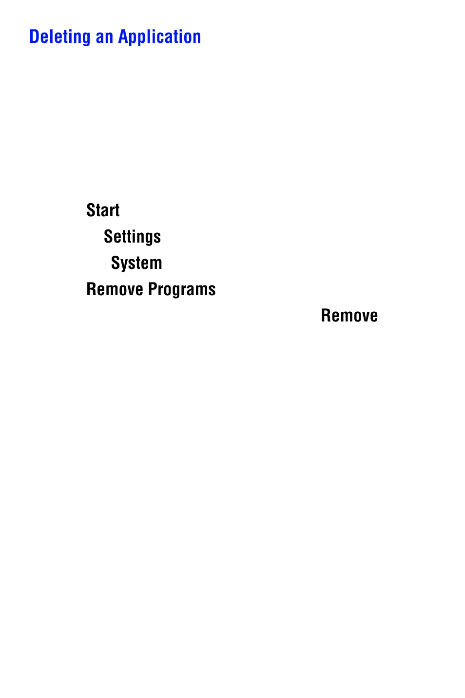 Deleting an application | Samsung SPH i700 User Manual | Page 137 / 186