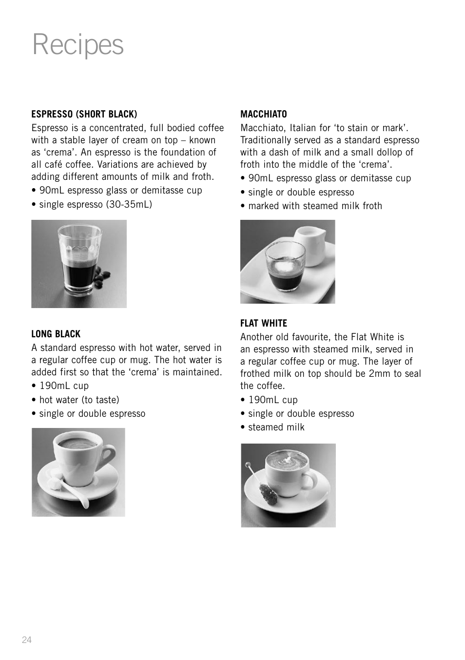 Recipes | Sunbeam EM5400B User Manual | Page 26 / 32