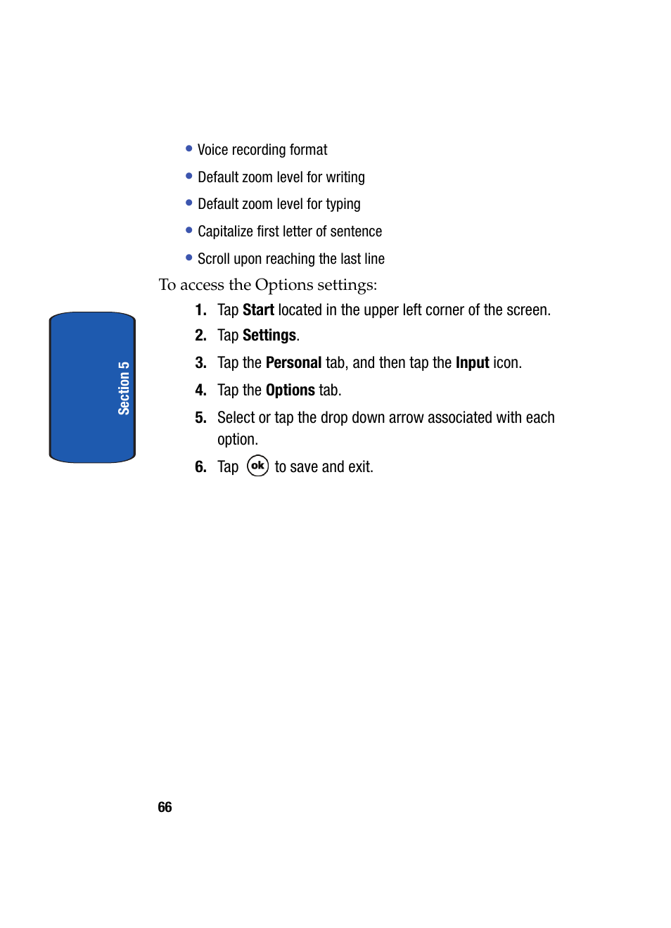Samsung SCH i830 User Manual | Page 66 / 224