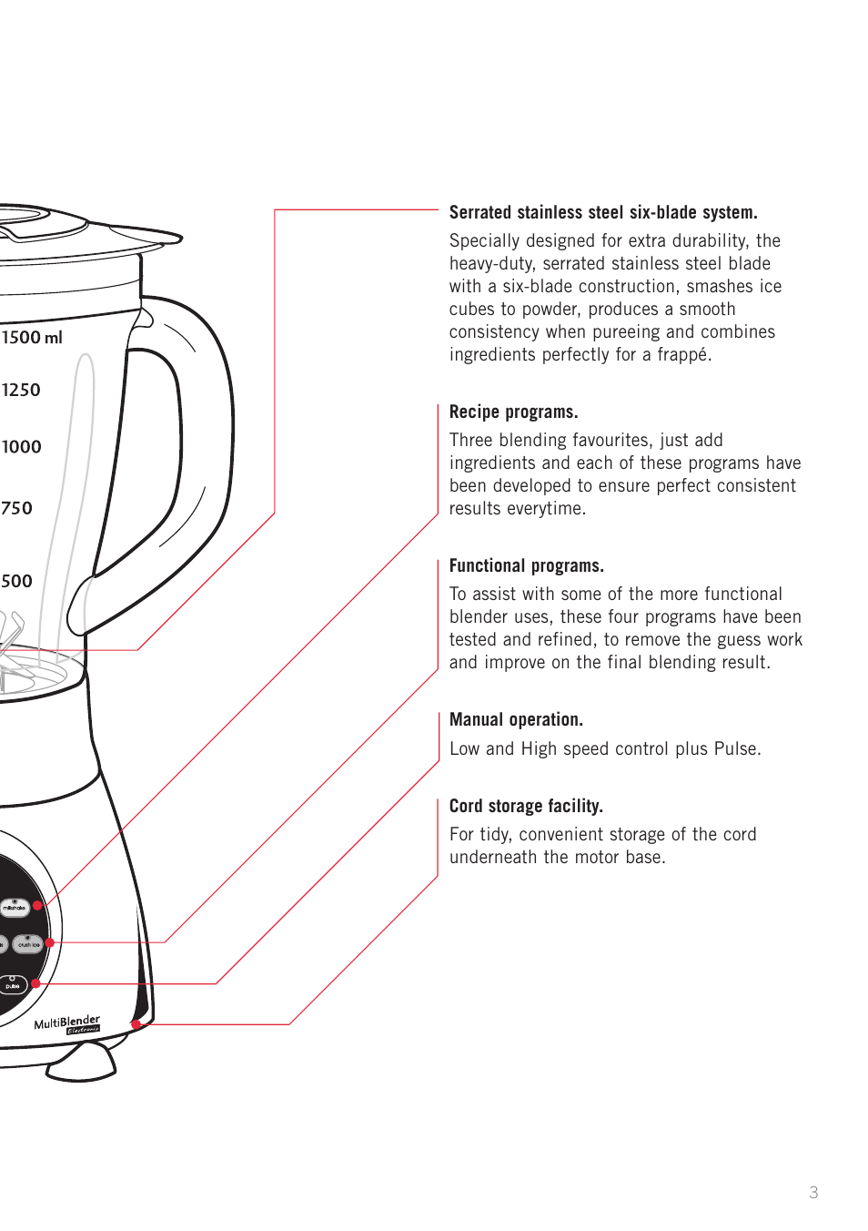 Sunbeam PB7900 User Manual | Page 5 / 27