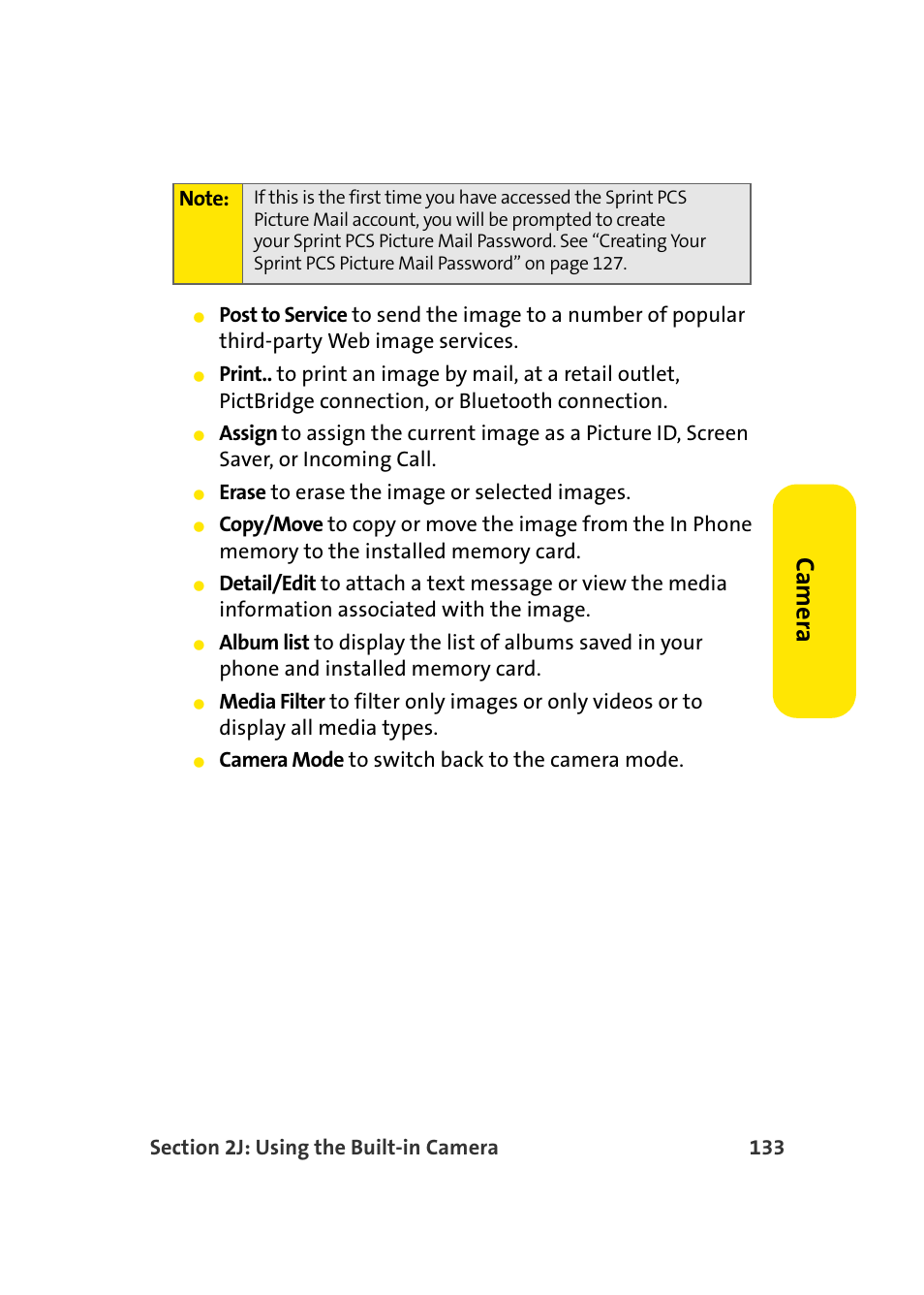 Ca m e ra | Samsung A920 User Manual | Page 157 / 272
