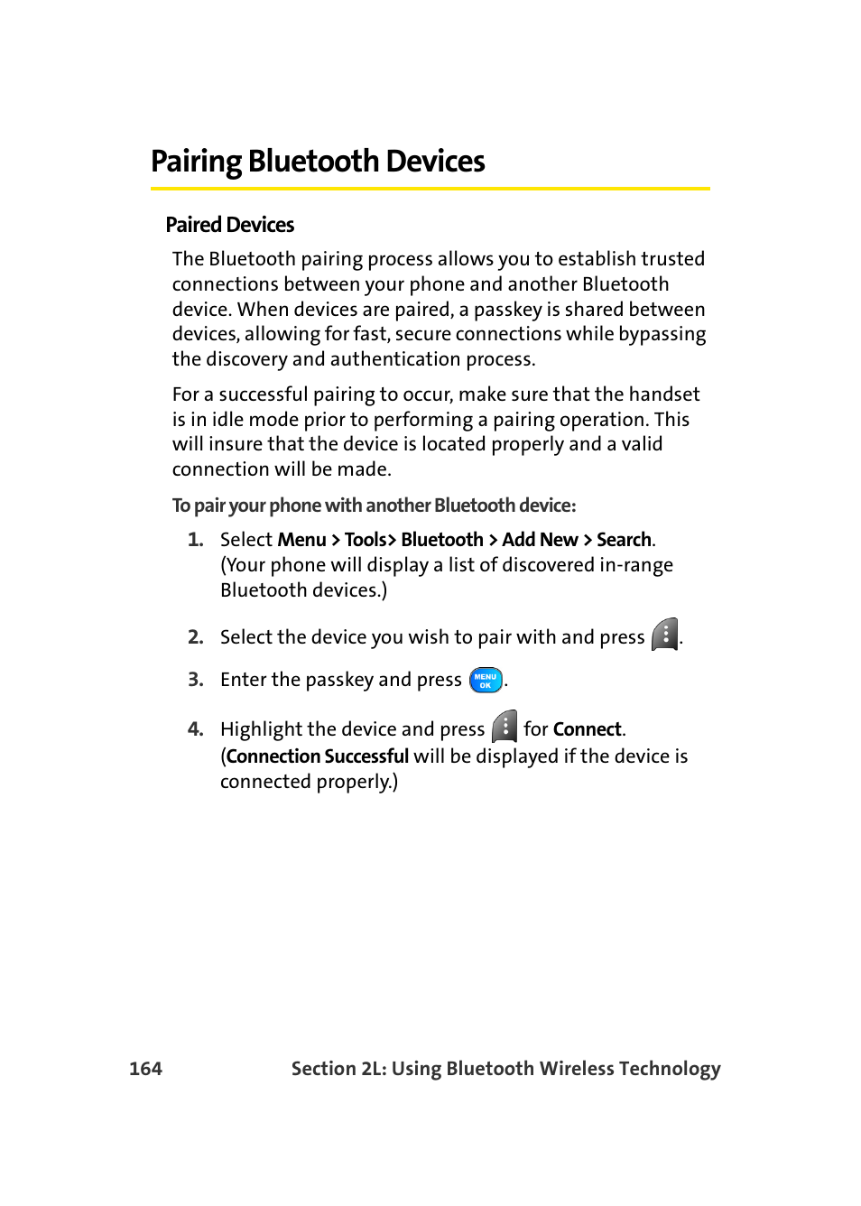 Pairing bluetooth devices | Samsung A920 User Manual | Page 188 / 272