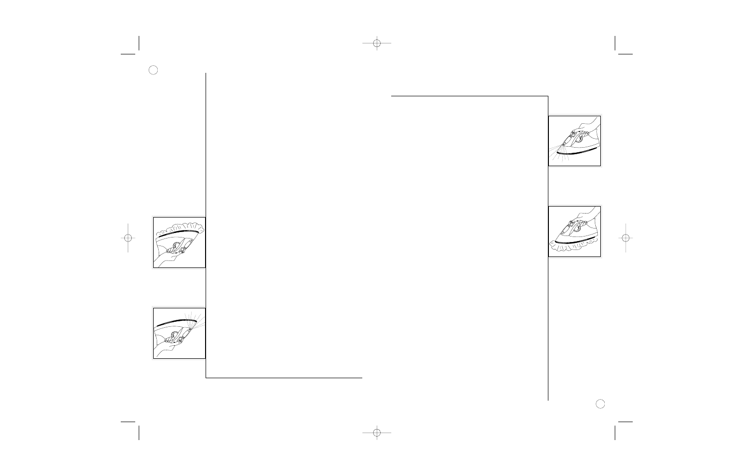 Características, Features, Uso de las funciones especiales de la plancha | Using the iron’s special features | Sunbeam Dura Press 4061 User Manual | Page 9 / 18