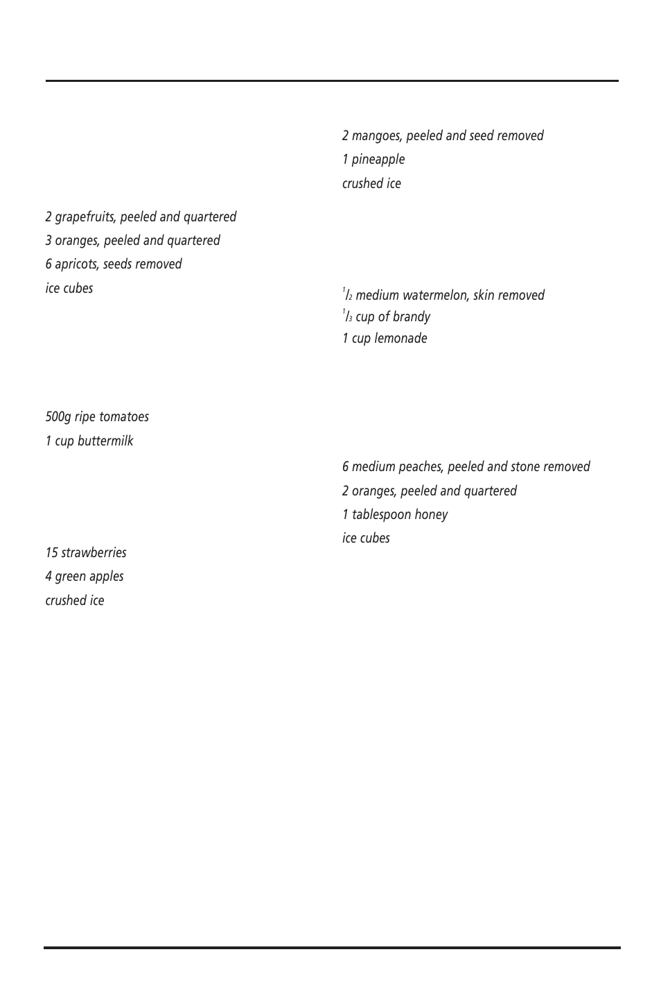 Recipes | Sunbeam JE4700 User Manual | Page 8 / 10