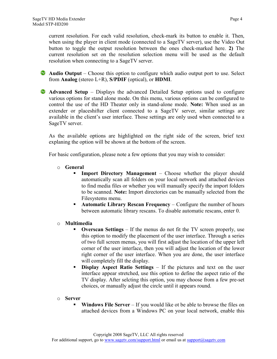 Sager Electronics STP-HD200 User Manual | Page 4 / 12