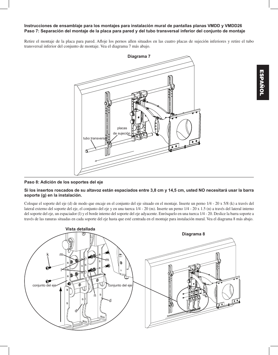 Sanus Systems VMCC1 User Manual | Page 15 / 66