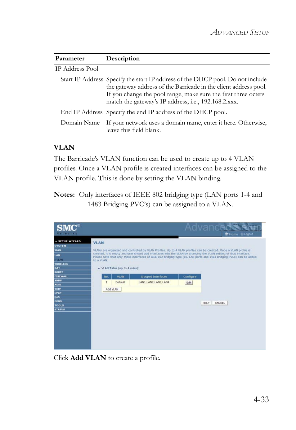 SMC Networks Barricade SMC7908VoWBRA2 User Manual | Page 69 / 151