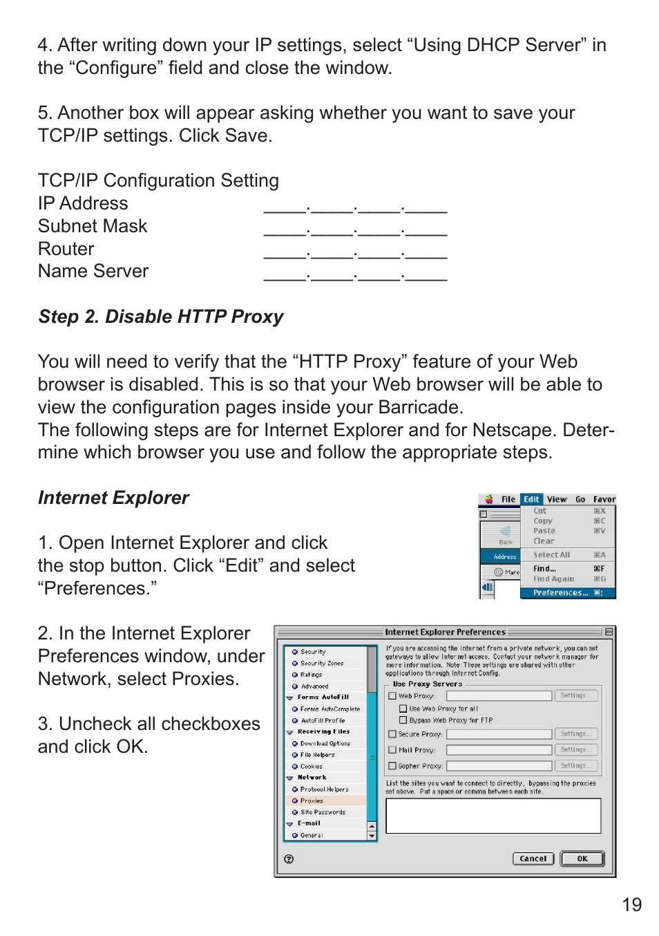 SMC Networks SMC7008ABR User Manual | Page 19 / 46