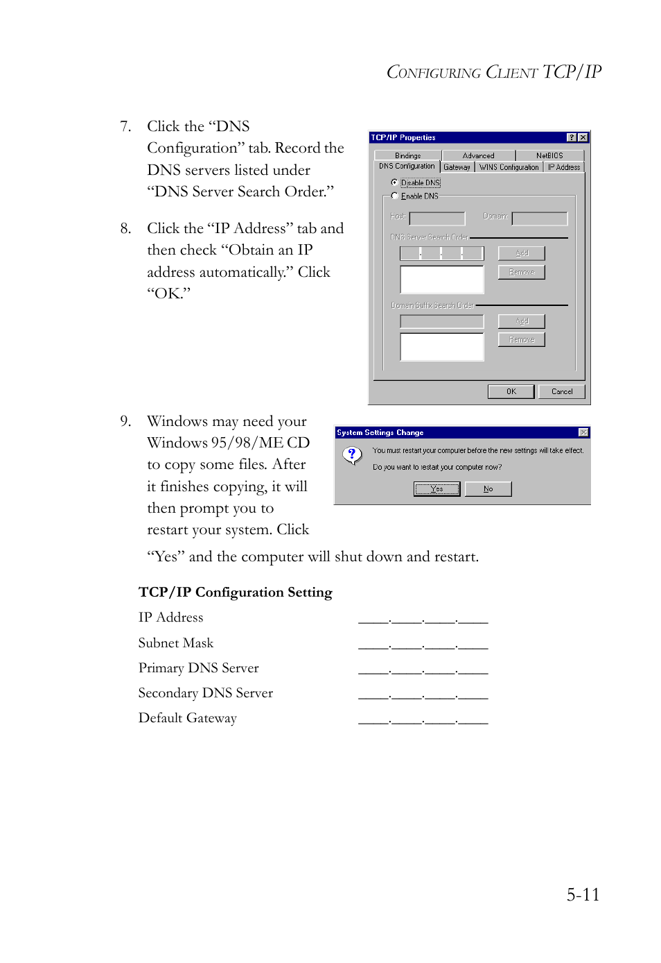 Tcp/ip 5-11 | SMC Networks SMC Barricade SMC7004VBR User Manual | Page 75 / 122