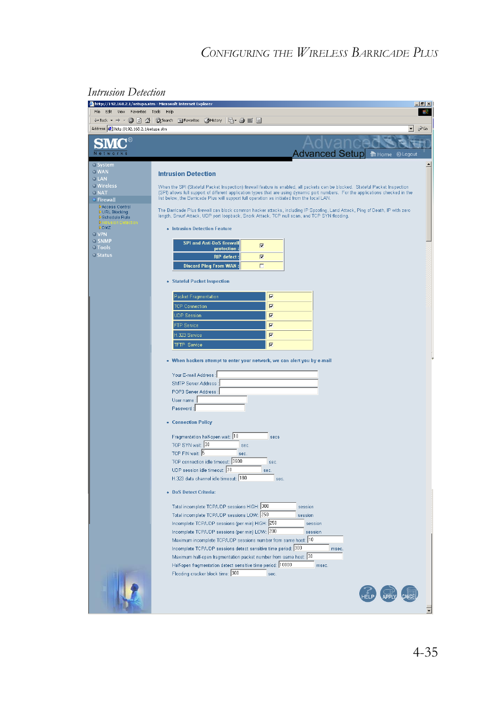SMC Networks SMC Barricade Plus SMC7004WFW User Manual | Page 65 / 146