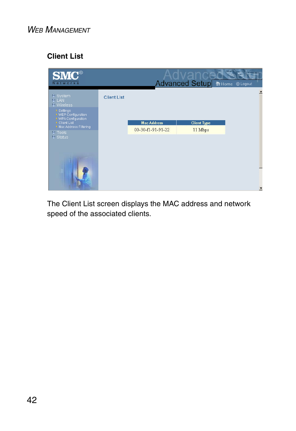SMC Networks SMC2870W User Manual | Page 54 / 74