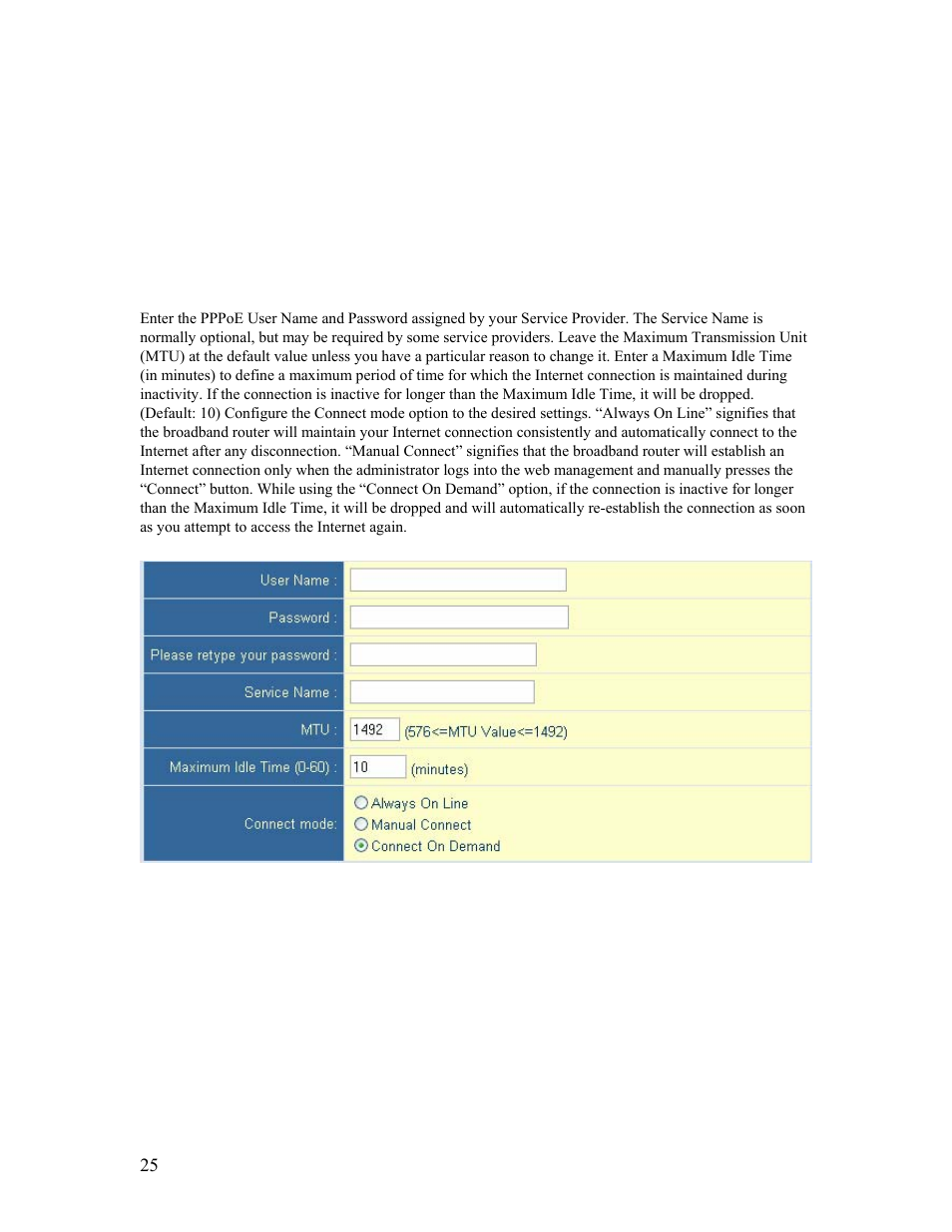 2 pppoe, 2 | pppoe | SMC Networks Barricade SMCBR14UP User Manual | Page 25 / 77