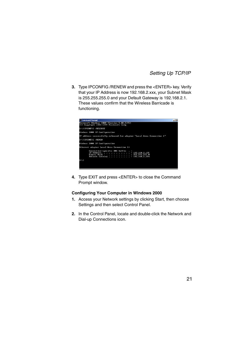 SMC Networks Barricade SMC7004VWBR V.2 User Manual | Page 25 / 82