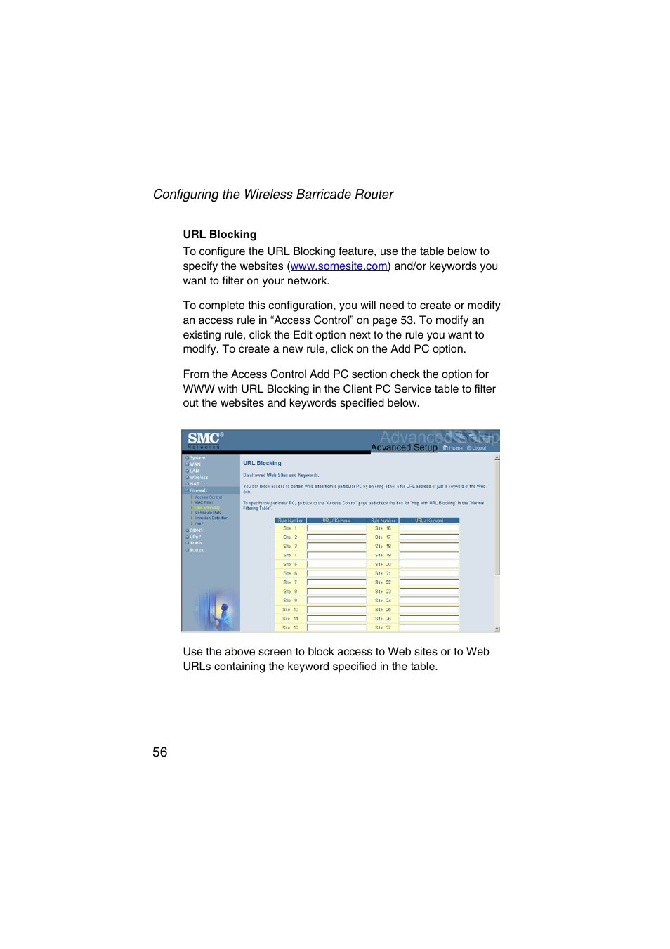 SMC Networks Barricade SMC7004VWBR V.2 User Manual | Page 60 / 82