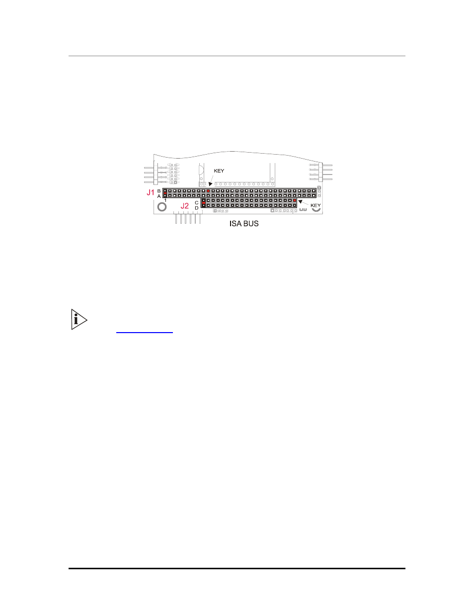J1 and j2 for the isa bus | SMC Networks SpacePC 1232 Series User Manual | Page 15 / 87