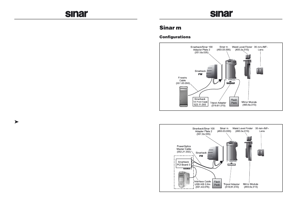 Sinar m | Sinar m 493.03.000 User Manual | Page 6 / 14