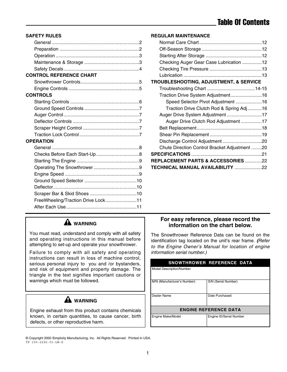 Simplicity 1693763 860M User Manual | Page 5 / 26