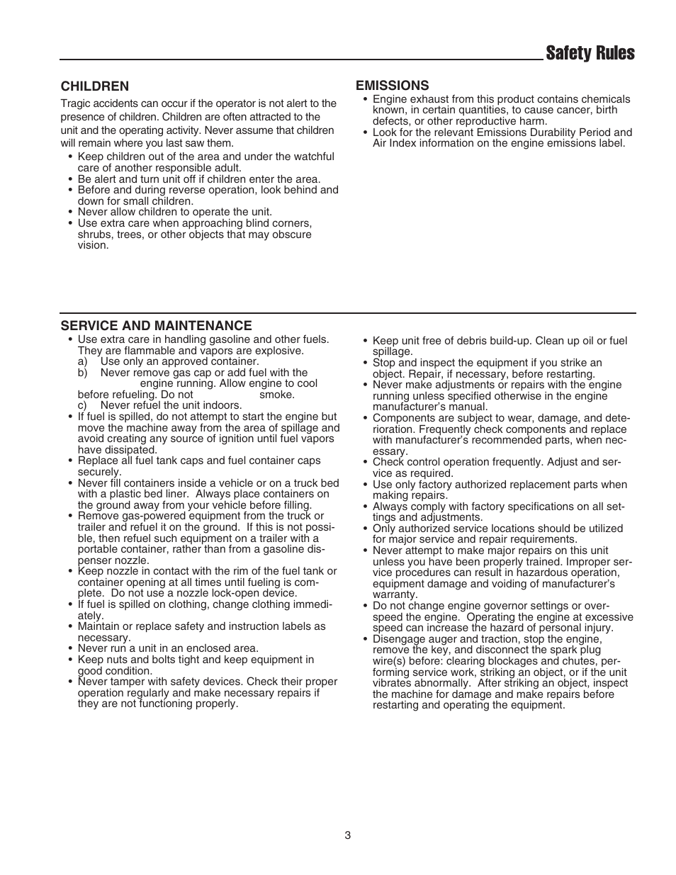 Safety rules | Simplicity 1694435 User Manual | Page 7 / 32
