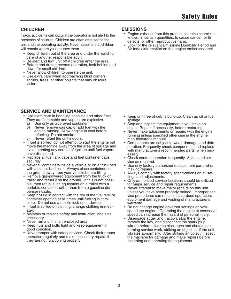 Safety rules | Simplicity 1694441 User Manual | Page 7 / 30