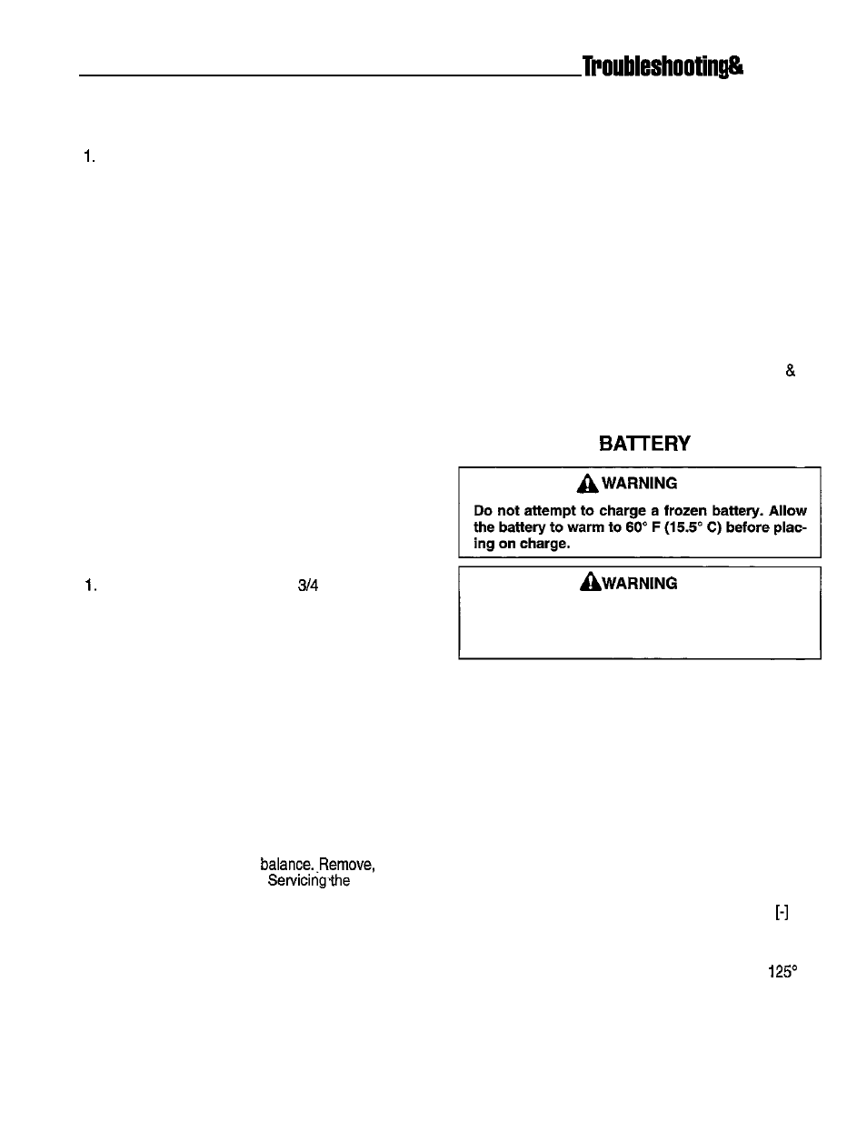 Repair, Troubleshooting the mower, Checking the battery | Charging a completely discharged | Simplicity 1692969 User Manual | Page 23 / 32