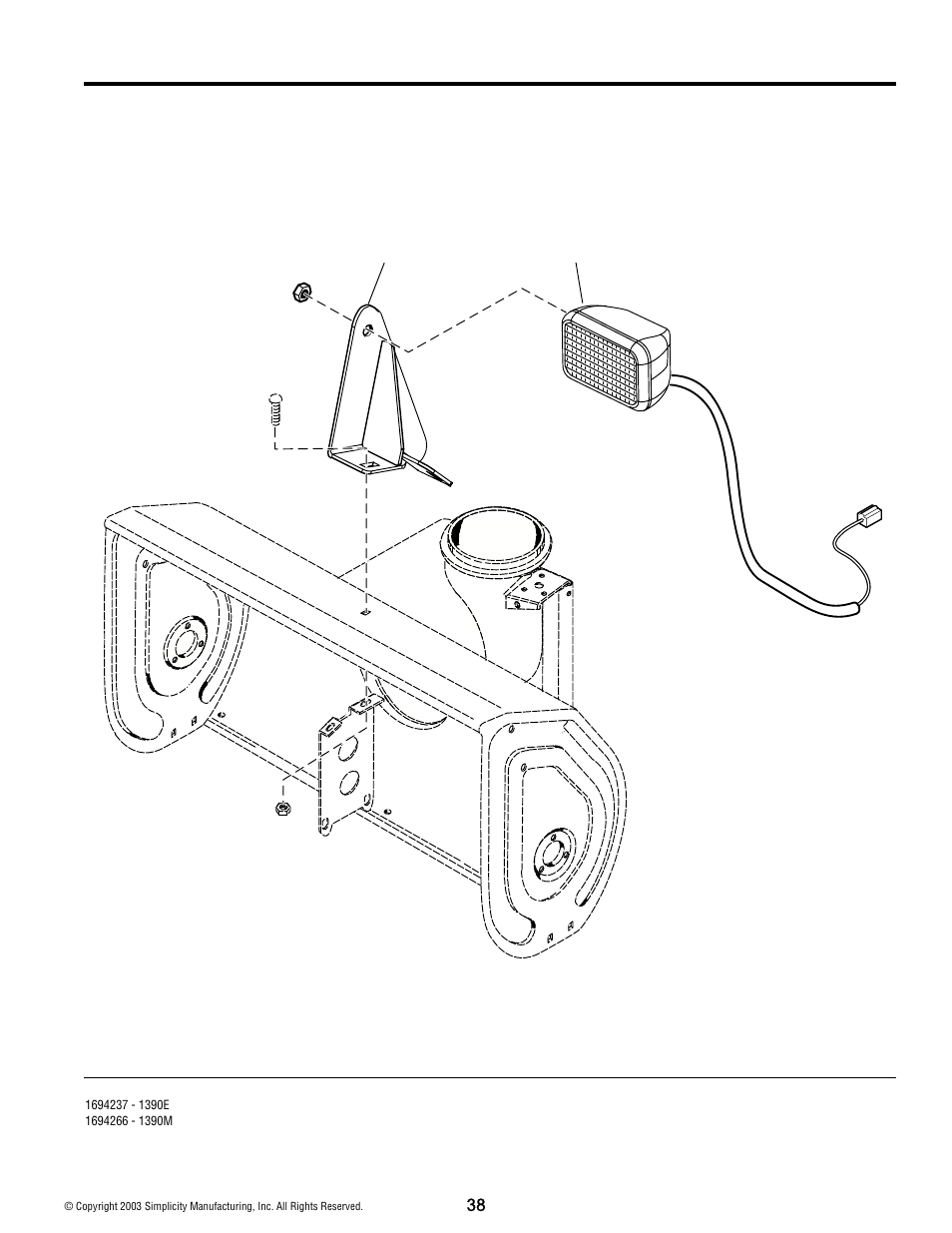 Simplicity 1390M User Manual | Page 38 / 44