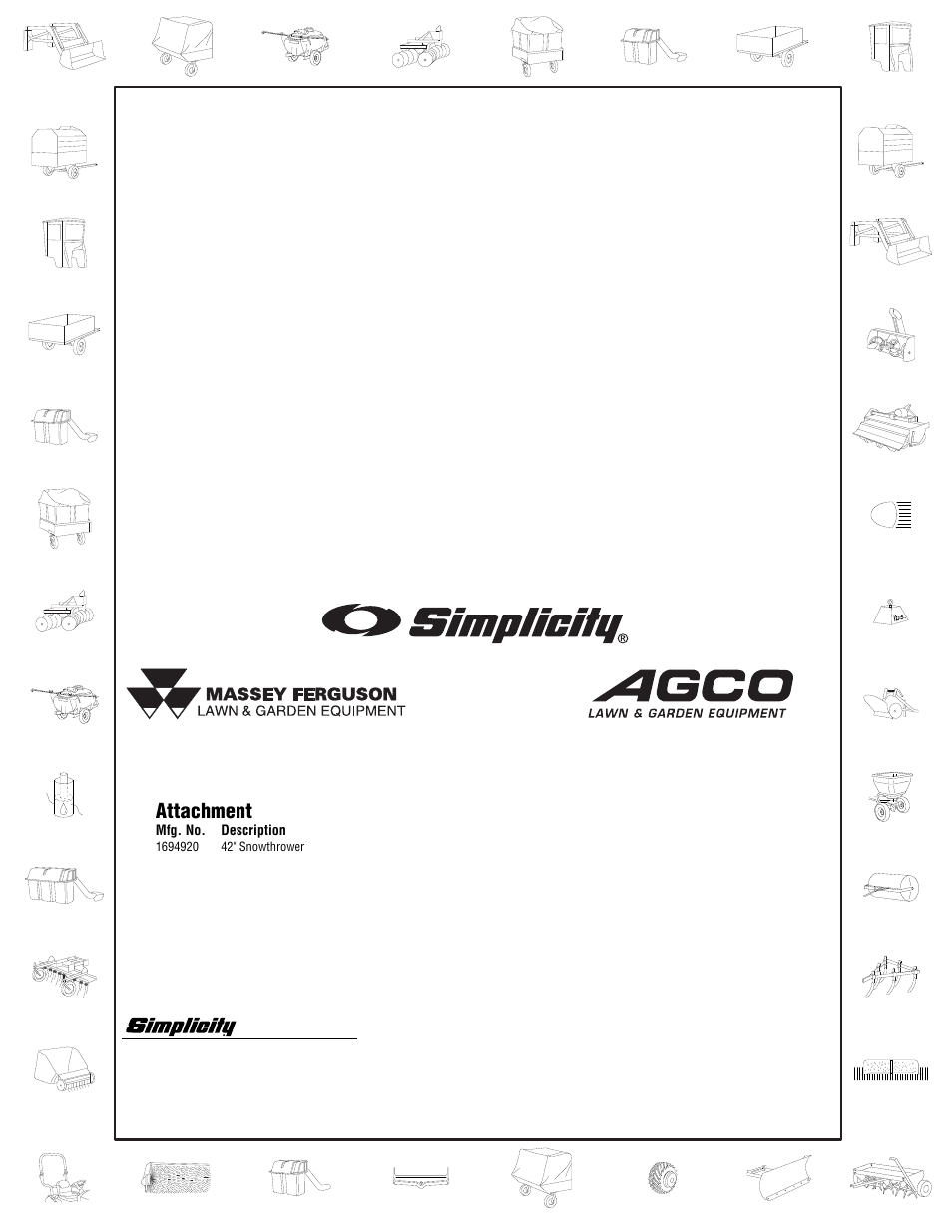 Simplicity 1694920 User Manual | 16 pages