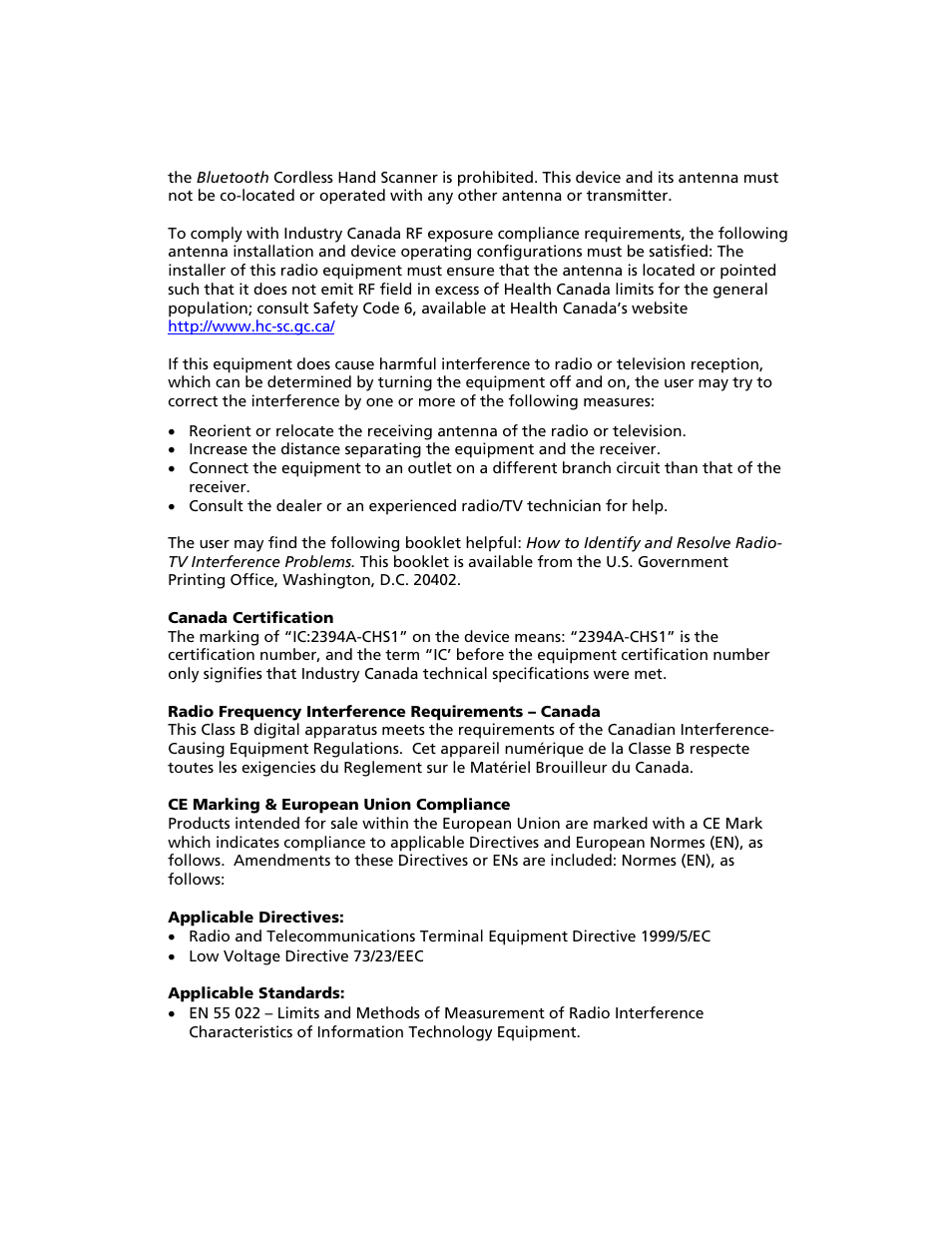 Socket Mobile Bluetooth iPAQ User Manual | Page 111 / 114