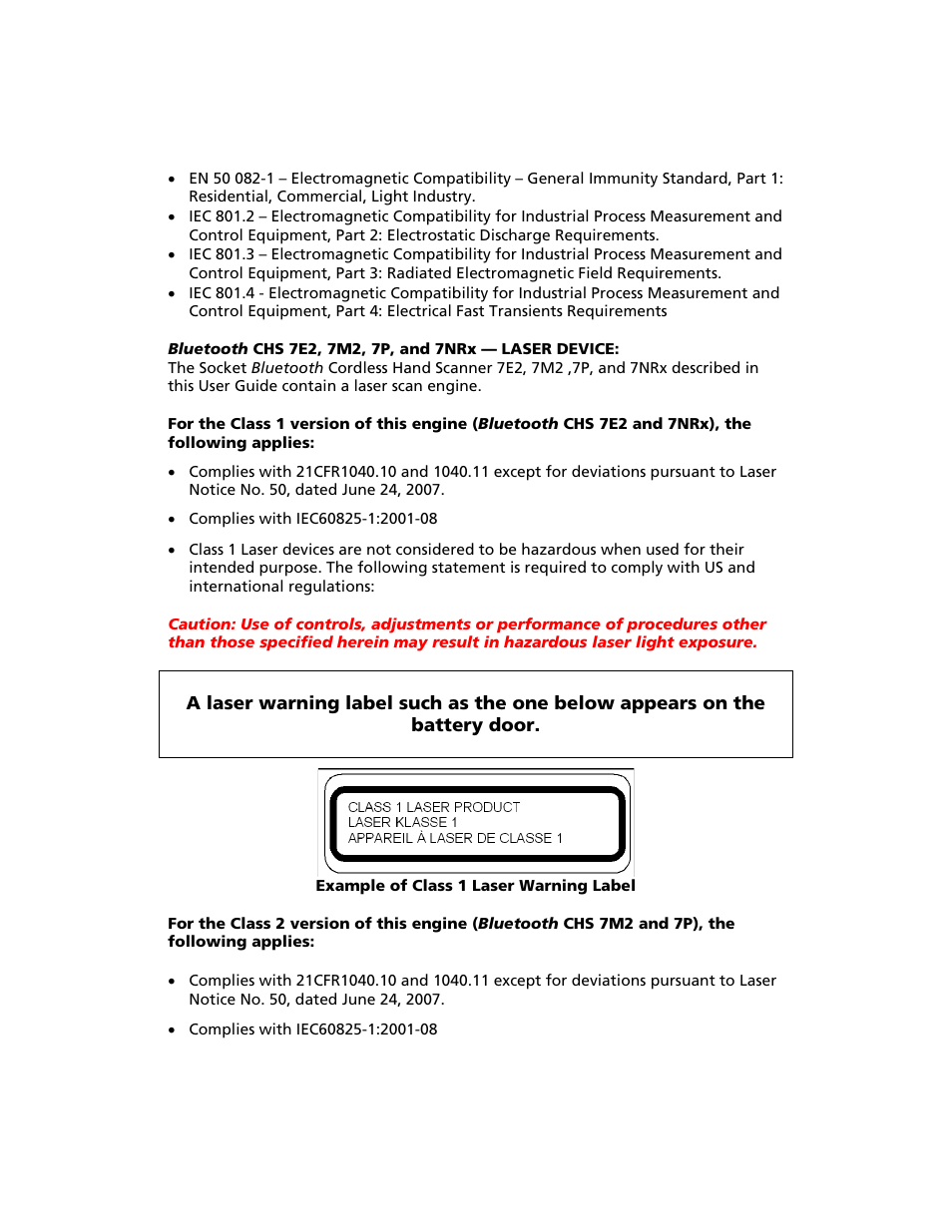 Socket Mobile Bluetooth iPAQ User Manual | Page 112 / 114