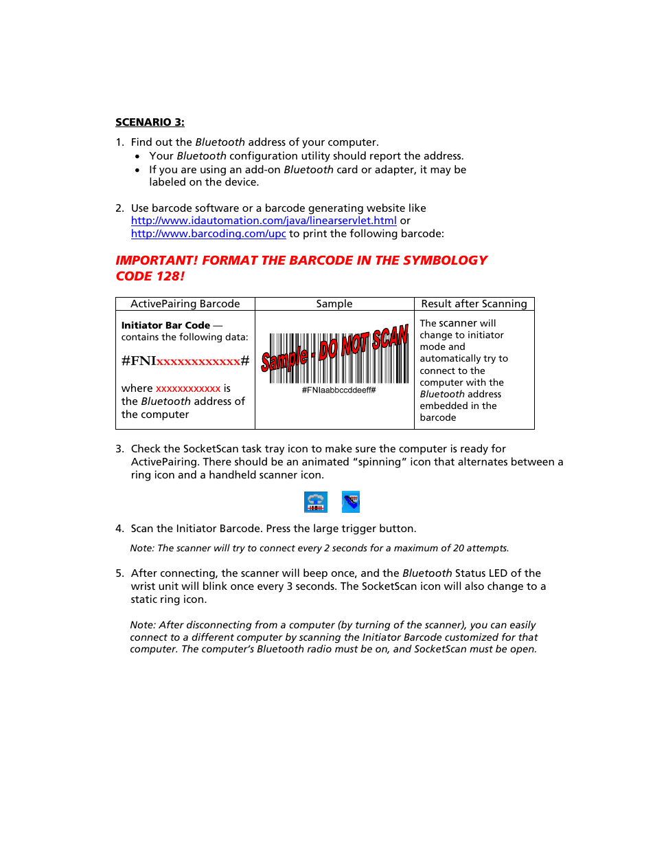Socket Mobile Bluetooth iPAQ User Manual | Page 27 / 114