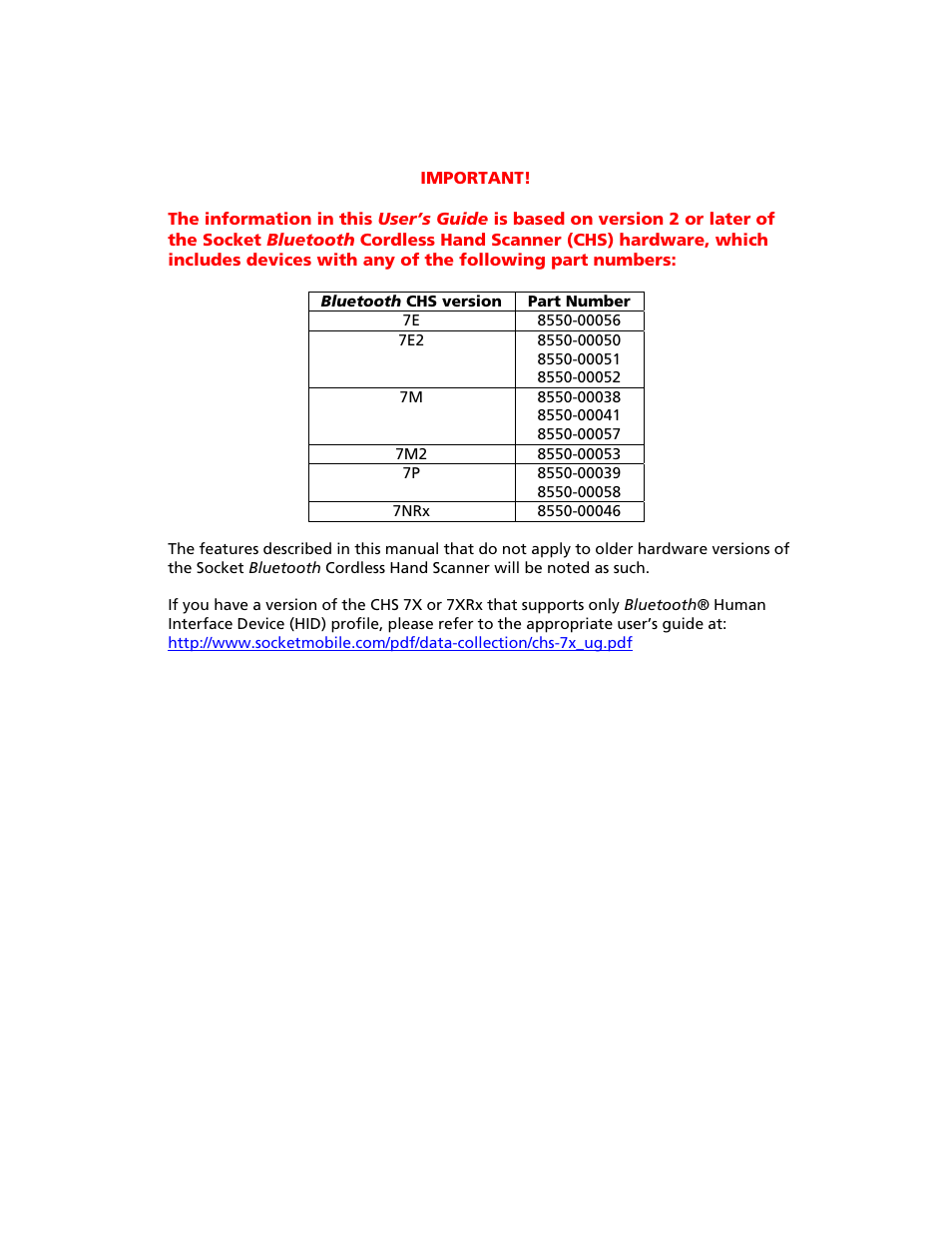 Socket Mobile Bluetooth iPAQ User Manual | Page 3 / 114