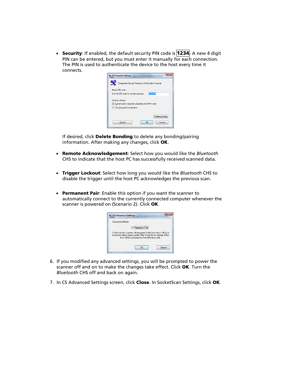 Socket Mobile Bluetooth iPAQ User Manual | Page 33 / 114