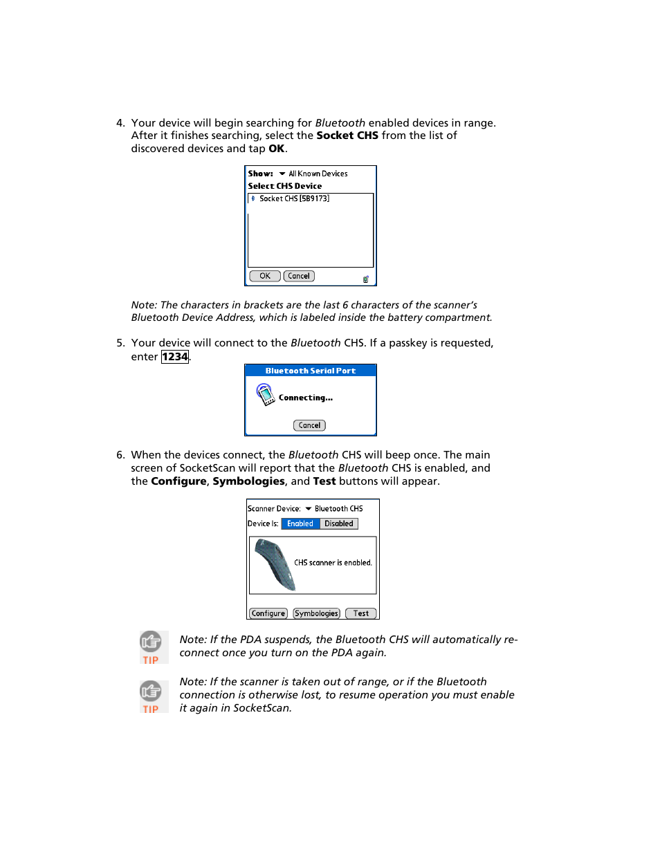 Socket Mobile Bluetooth iPAQ User Manual | Page 72 / 114
