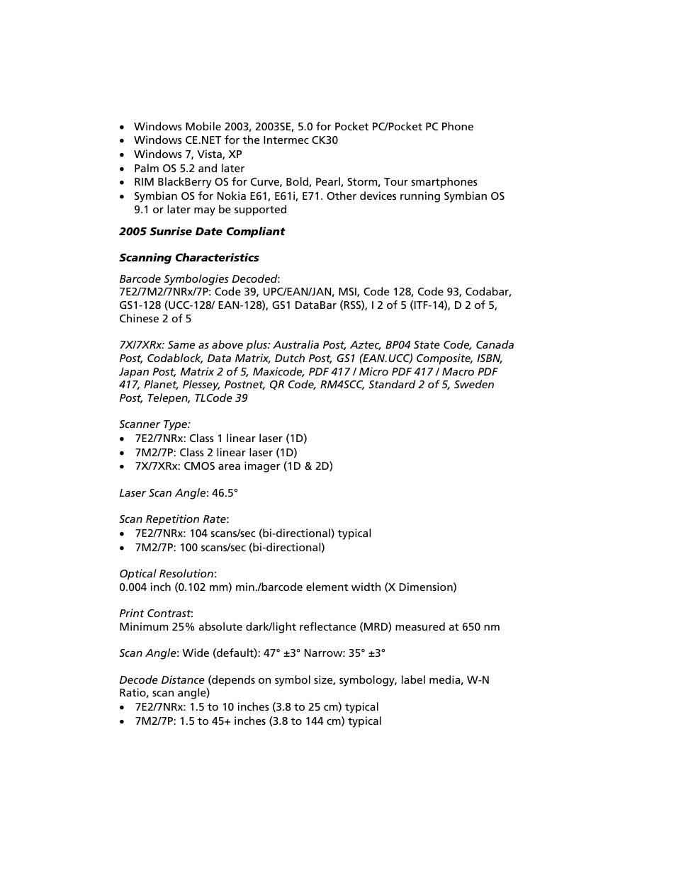 Socket Mobile Bluetooth iPAQ User Manual | Page 93 / 114