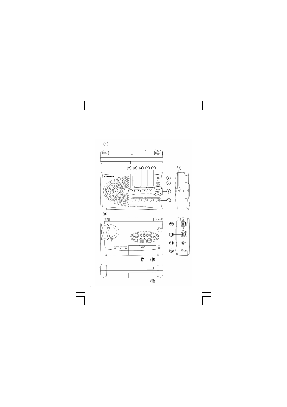 Sangean DT-220V User Manual | Page 2 / 26