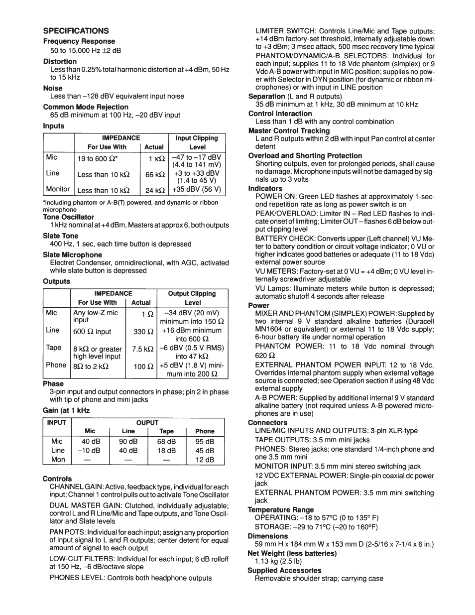 Shure FP32 User Manual | Page 2 / 4