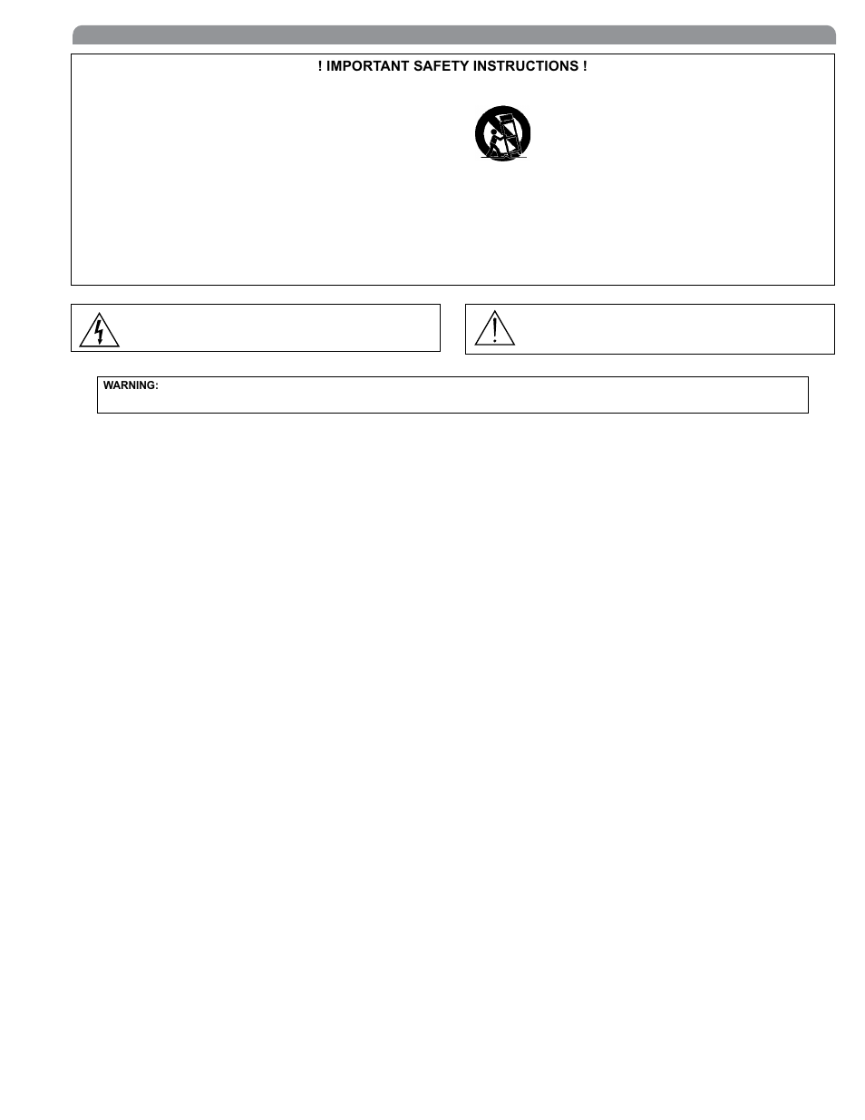 Important safety instructions | Shure The SM58 Vocal Artist UHF User Manual | Page 2 / 34