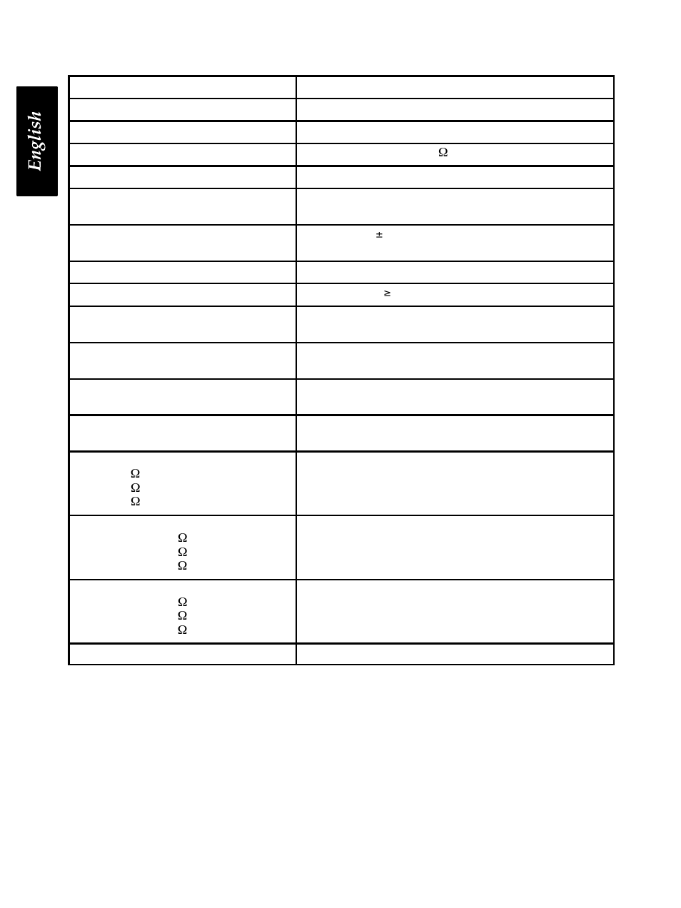 Specifications | Shure KSM137 User Manual | Page 7 / 10