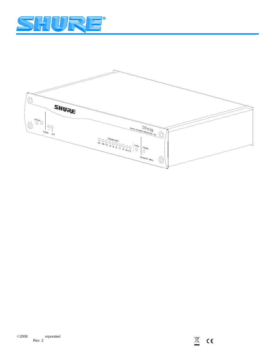 Shure DP11EQ User Manual | 36 pages