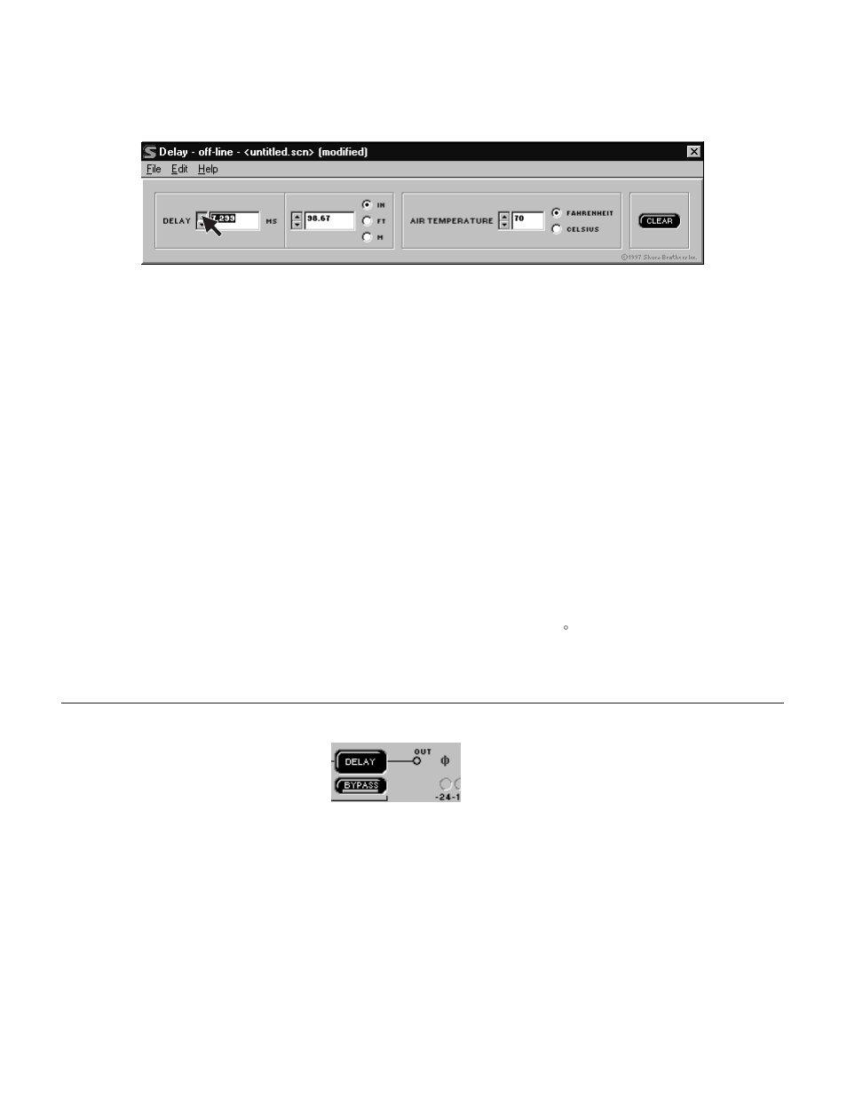 Reversing the output signal polarity, Setting delay by time, Setting delay by distance | Shure DP11EQ User Manual | Page 23 / 36