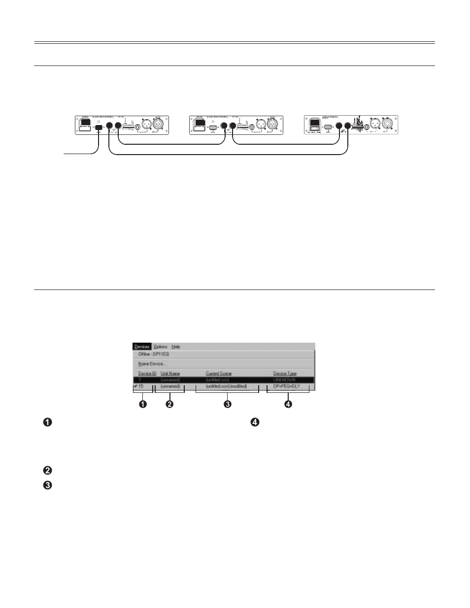 Shure link networks, Shure link connections, Shure link options | Shure link device menu | Shure DP11EQ User Manual | Page 24 / 36