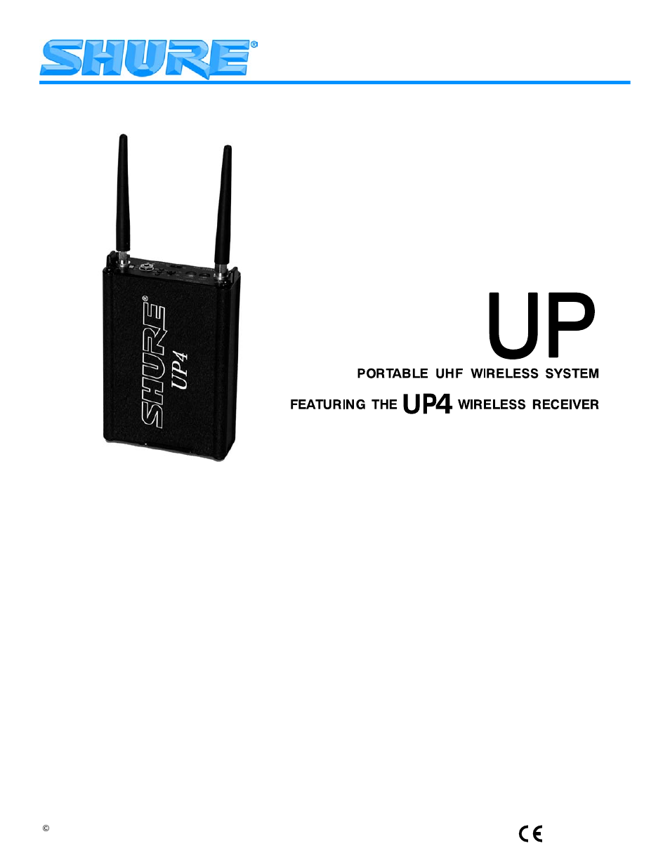 Shure UP4 User Manual | 23 pages