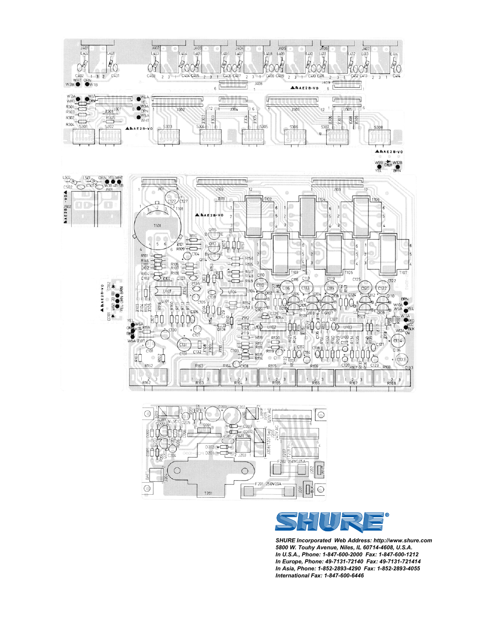 Shure FP16A User Manual | Page 6 / 6