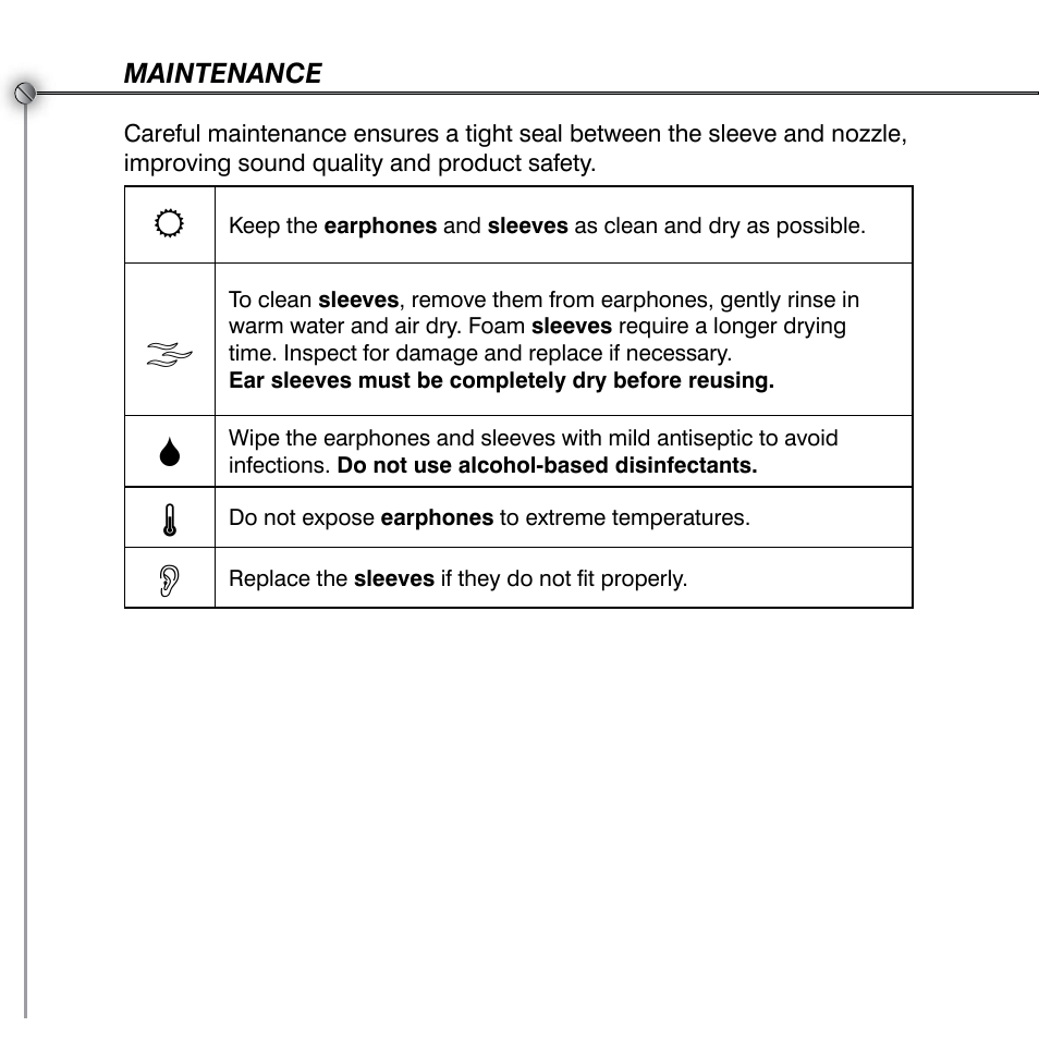 Shure SE530 User Manual | Page 10 / 12