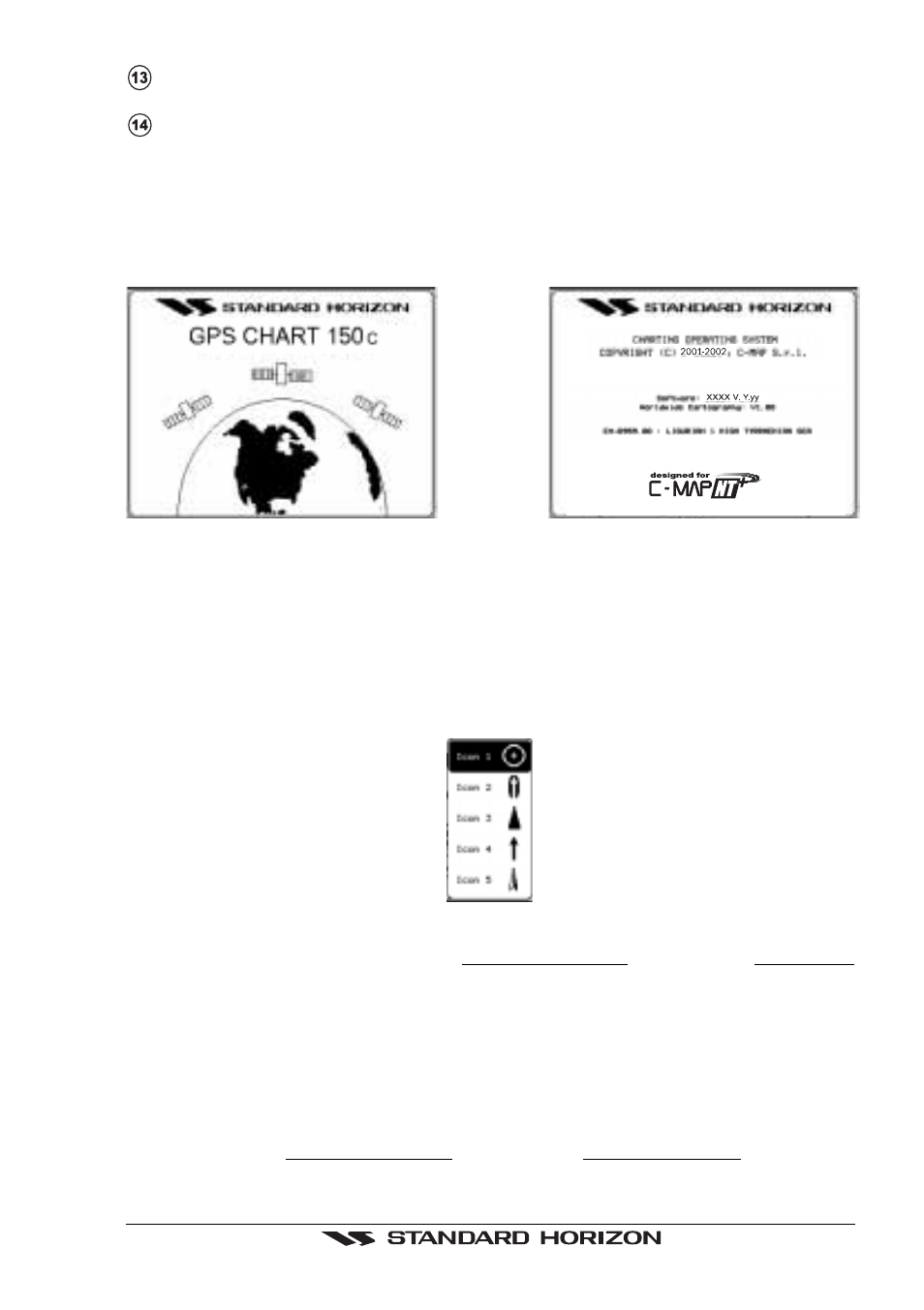 Gps antenna connector power and i/o connector, 6 turning power on and off, 7 changing ship icons | 8 adjusting cursor speed | Standard Horizon CP150C User Manual | Page 15 / 72