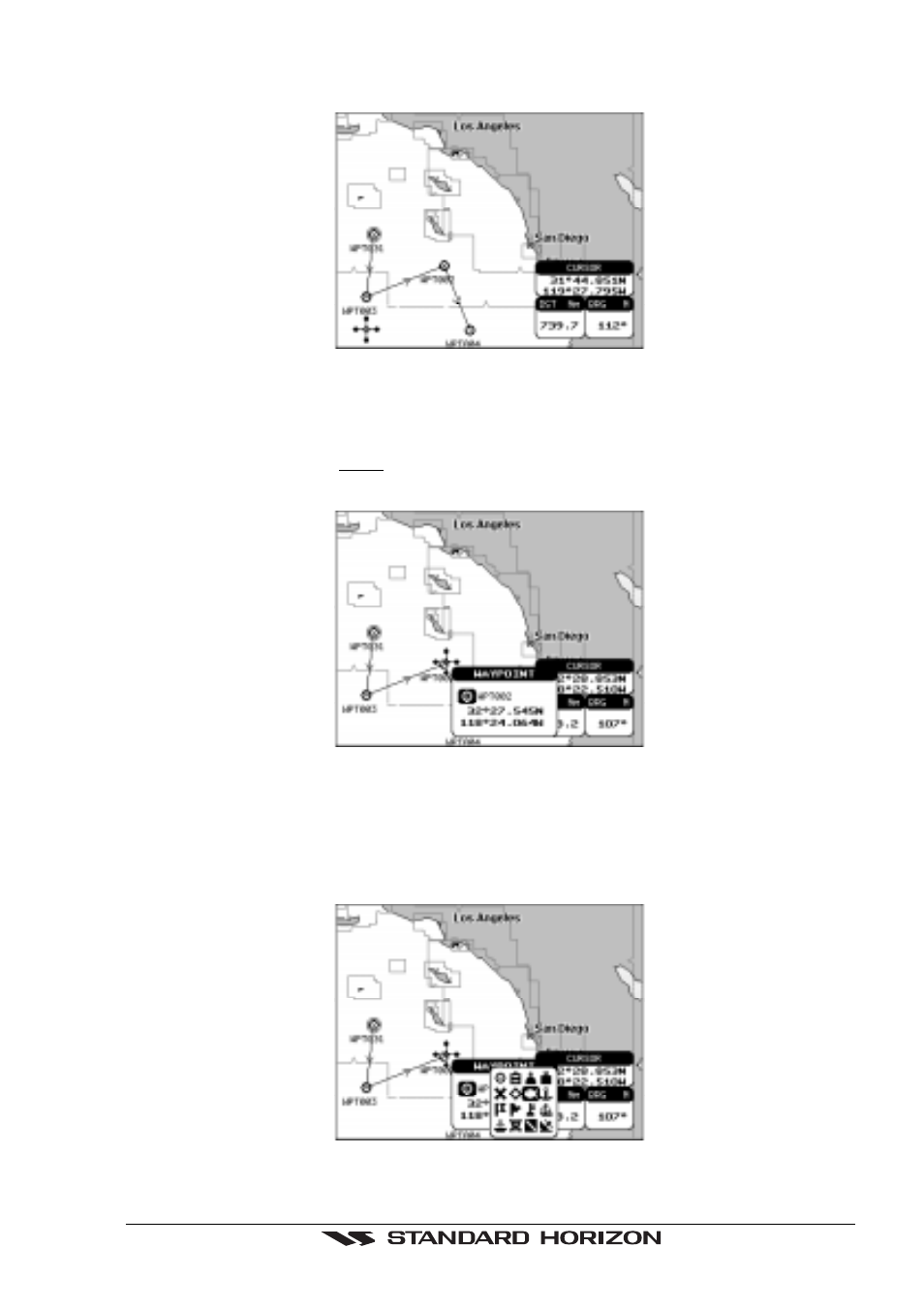 4 editing a waypoint | Standard Horizon CP150C User Manual | Page 33 / 72