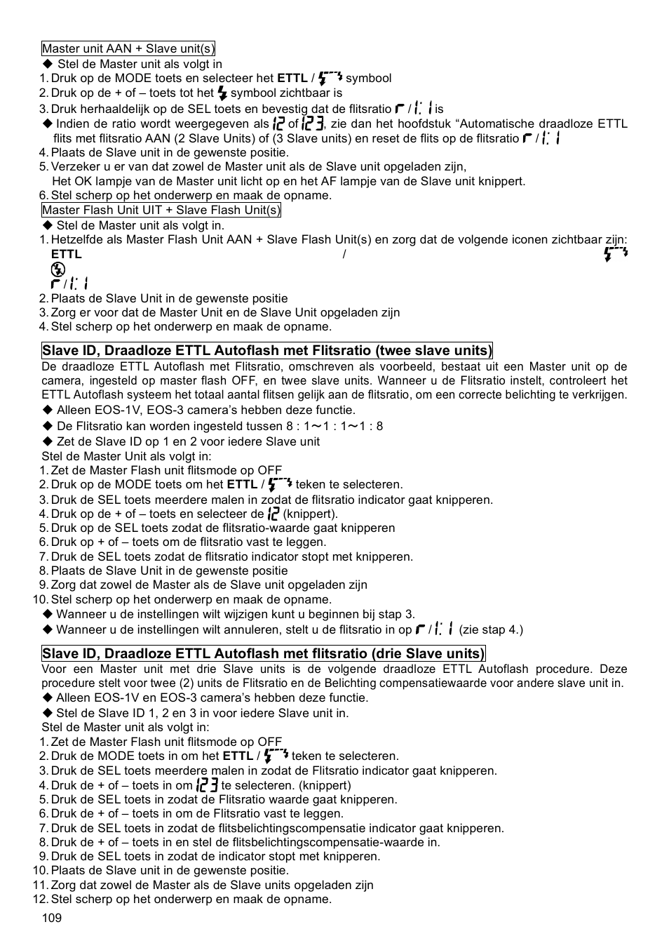 SIGMA EF-500 User Manual | Page 109 / 114